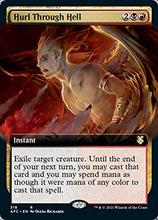 Load image into Gallery viewer, Magic: the Gathering - Hurl Through Hell (318) - Extended Art - Forgotten Realms Commander
