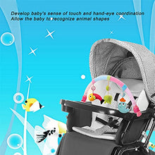 Load image into Gallery viewer, Zerodis Baby Travel Play Arch,Infant Activity Arch Toy Car Seat Stroller Toys Cloth Animal Toy Ideal for Infants &amp; Toddlers(Multicolor)
