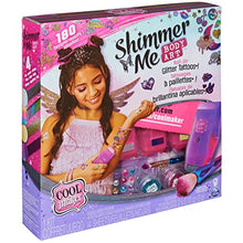 Load image into Gallery viewer, Cool Maker, Shimmer Me Body Art with Roller, 4 Metallic Foils and 180 Designs, Temporary Tattoo Kids Toys for Ages 8 and up
