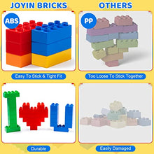 Load image into Gallery viewer, JOYIN 100 Pcs Building Blocks, Building Bricks, Toddler Classic Basic Big Duplicate Blocks, 50 Square and 50 Rectangle Toys Set for Ages 2 3 4 5 Year Old Boys Girls Christmas Birthday Gift
