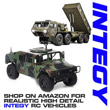 Load image into Gallery viewer, Integy RC Model Hop-ups C28801BLUE Billet Machined Piggyback Shock Set (4) for Traxxas 1/10 Bandit 2WD
