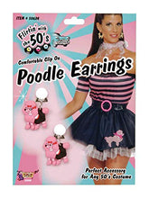 Load image into Gallery viewer, Forum Novelties 62236 Pink Poodle Earrings
