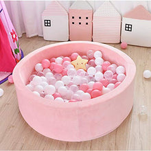 Load image into Gallery viewer, FOUR CLOVER Deluxe Foam Ball Pit Kiddie Balls Pool Toddler Playpen Soft Round Ball Pool Play Toy for Baby Kids Children Indoor &amp; Outdoor, Pink
