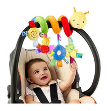 Load image into Gallery viewer, Sugio Infant Baby Worm Crib Bed Around Rattle Bell Cartoon Insect Stroller Hanging Stuffed Wrap Spiral Safety Toys
