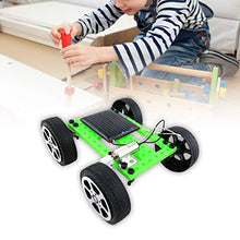 Load image into Gallery viewer, BARMI 1 Set Toy Car Kit Mini Solar Powered Plastic Electronic Components Assembled Vehicle Toy Kit for Children,Perfect Child Intellectual Toy Gift Set

