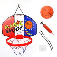 TCOTBE Indoor Mini Basketball Hoop Set.Children's Toys, Basketball Board, Parent-Child Sports, Indoor Basketball. for Door and Wall Mount with Complete Accessories Basketball Toy Gifts