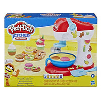 Play-Doh Kitchen Creations Spinning Treats Mixer Toy Kitchen Appliance for Children 3 Years and Up with 5 Non-Toxic Colours