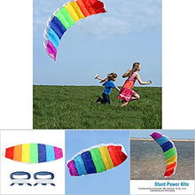 Load image into Gallery viewer, Large Dual Line Parachute Sport Kite Family Party Holiday Kids Indoor Outdoor(1.4 Meters)
