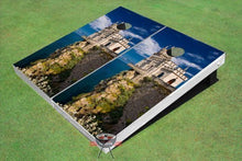 Load image into Gallery viewer, Ocean Castle Themed Cornhole Boards
