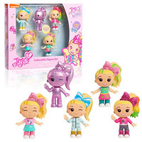 Just Play JoJo Siwa 3-Inch Tall 5 Piece Collectible Figures, Toys for 3 Year Old Girls, Amazon Exclusive