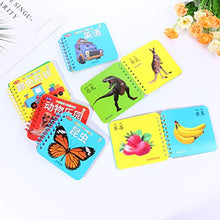 Load image into Gallery viewer, NUOBESTY 6pcs Early Educational Books Alphabet Flash Cards Animal Vegetable Fruit Learning Toys Vocabulary Toy for Kids Toddler Infants Babies
