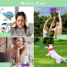 Load image into Gallery viewer, ONEST 4 Pieces Silicone Push Pops Bubbles Fidget Sensory Toy Dinosaur Pops Fidget Toy Autism Special Needs Stress Reliever Toy (Dinosaur Style)
