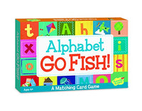 Peaceable Kingdom Alphabet Go Fish Letter Matching Card Game - 52 Cards with Box