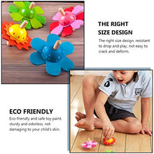 Load image into Gallery viewer, NUOBESTY 4PCS Wood Spinning Tops Toy Painted Wooden Toys Educational Toys Kindergarten Toys Standard Tops Prize Party Favor Goody Bag
