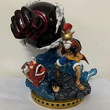 Load image into Gallery viewer, GOGOGK One Piece Monkey D. Luffy (38cm/14.9in) Arena Gladiator Scene modeling Interchangeable head Fighting state Action figure Anime figure/doll/statue/model PVC material Toys/Collection/Decoration/G
