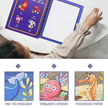 Load image into Gallery viewer, balacoo 3pcs Paint Books Water Coloring Books Reusable Water- Reveal Activity Pad for Toddler Girl and Boy
