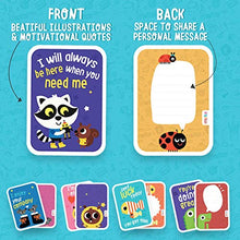 Load image into Gallery viewer, merka Kids Lunch Box Notes Special Daily Quotes 50 Cards Motivational Flashcards for Kids and Toddler Lunches Positive Quote Notes and Affirmation Cards for Kids
