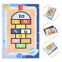 Load image into Gallery viewer, VOSAREA Hopscotch Kids Rug Hop and Children Playroom Rug Super Soft Anti Skid Carpet Play Mat Washable Game Rugs for Children Toddler
