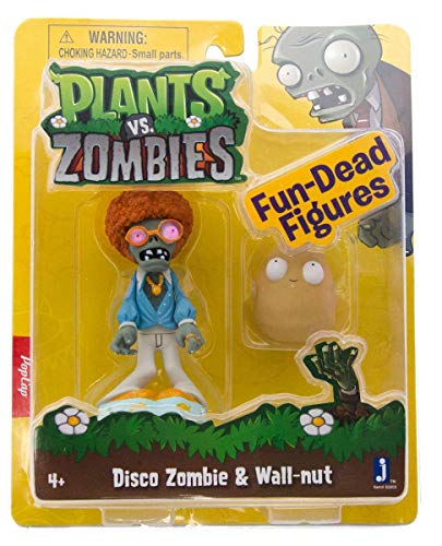 Plants vs Zombies Figures 3'' Disco Zombie with Walnut