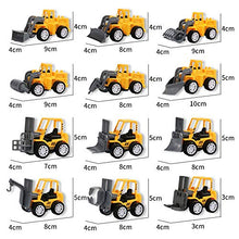 Load image into Gallery viewer, Pull Back Construction Vehicles Toy Set, Christmas Stocking Stuffers - Assortment - Cars and Trucks  Toys for kids Birthday Party Favors  Car, Vehicle, Truck for Boys Toddlers
