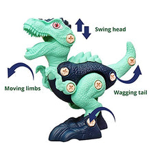 Load image into Gallery viewer, WDGISAO Kids Dinosaur Toys, Take Apart Dinosaur Toys for Kids, Gifts for 3 4 5 6 7 8 Year Old Toddler Boys, STEM Building Toys with Electric Drill for Boys Age 3-8
