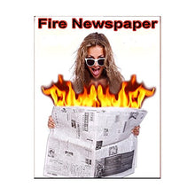 Load image into Gallery viewer, Tora Magic Fire Newspaper Trick

