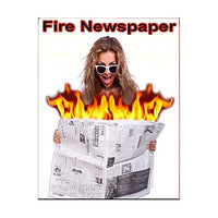 Tora Magic Fire Newspaper Trick