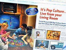 Load image into Gallery viewer, Trivial Pursuit Pop Culture DVD Trivia Game
