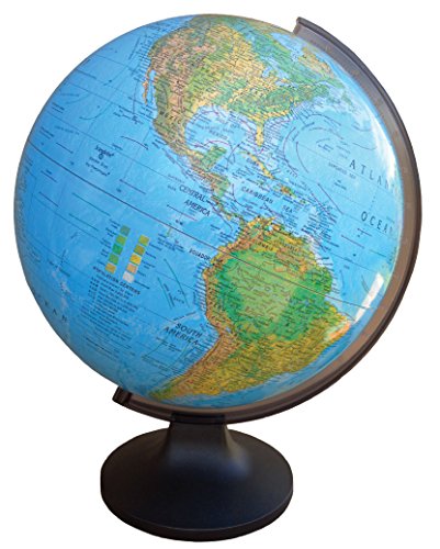 Replogle Spanish-Espaol Blue Ocean Illuminated Globe(12