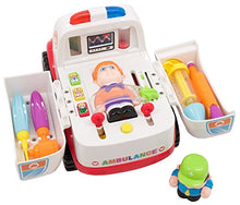 Load image into Gallery viewer, Hanmun Ambulance Toy Medical Kits Kids   2020 Medical Play Kit Ambulance Toy With Lights And Sound T
