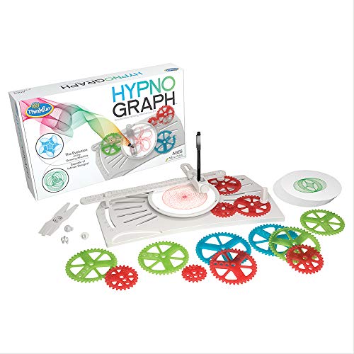 ThinkFun HypnoGraph Drawing Machine and STEM Toy for Boys and Girls Age 8 and Up - Creates Mesmerizing Mechanical Art