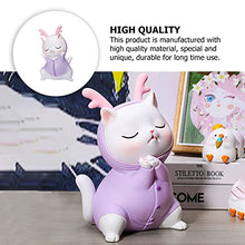 Load image into Gallery viewer, BESPORTBLE Cartoon Kitten Shape Saving Pot Coin Bank Adorable Piggy Bank Desktop Ornament

