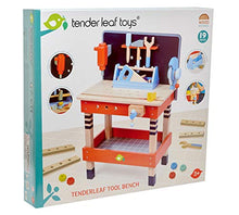 Load image into Gallery viewer, Tender Leaf Toys - Tender Leaf Tool Bench - 18 Pieces Pretend Play Construction Tool Set Made with Premium Materials and Craftsmanship - Creates Interest in DIY and Creative Role Play for Children 3+
