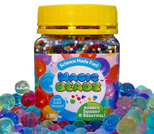 Magic Beadz   Jelly Water Beads Grow Many Times Original Size   Fun For All Ages   Over 20,000 Beads