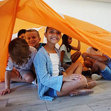 Load image into Gallery viewer, The Original AirFort Build A Fort in 30 Seconds, Inflatable Fort for Kids (Creamsicle Orange)
