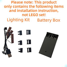 Load image into Gallery viewer, GEAMENT Upgraded Version Bricks Light Kit for Ship in a Bottle 92177 - Compatible with Lego Ideas 21313 Expert Building Model (Lego Set Not Included)
