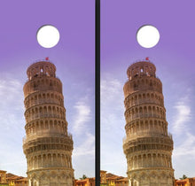 Load image into Gallery viewer, Leaning Tower Of Pisa Theme Cornhole Boards
