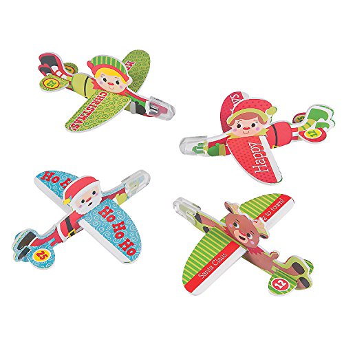 Fun Express Christmas Character Gliders - Toys - 48 Pieces