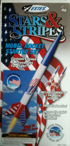 Estes Stars & Stripes Model Rocket Starter Set