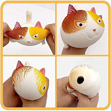 Load image into Gallery viewer, Climbtop Funny Cute Cat-Shaped Ball,Stress Relief Squeeze Ball Stress Toys for Kids and Adults (A2)
