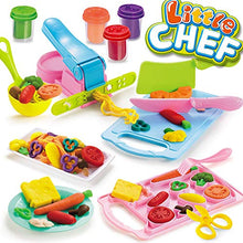 Load image into Gallery viewer, Color Dough Toys for Kid Kitchen Creations Little Chef Color Dough Set Games
