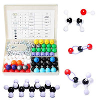 LINKTOR Chemistry Molecular Model Kit (239 Pieces), Student or Teacher Set for Organic and Inorganic Chemistry Learning, Motivate Enthusiasm for Learning and Raising Space Imagination