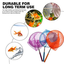 Load image into Gallery viewer, Toddmomy 3 Pack Telescopic Butterfly Net Fishing Nets Great for Catching Insects Fishing Outdoor Toys for Kids Garden Lawn Playing (Random Color)
