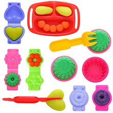 Load image into Gallery viewer, FRIMOONY Dough Tools Set for Kids, Various Animal Molds, Rolling Pins, Random Color, 41 PCS

