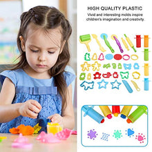 Load image into Gallery viewer, 38 Pcs Play Dough Tools Set for Kids, DIY Children Color Dough Clay Tool Plasticene Mould Mold Toys

