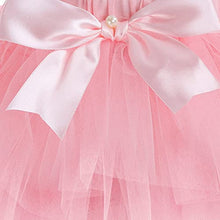 Load image into Gallery viewer, Baby Girls First Birthday Party Outfit Tutu Cake Smash Crown Ruffle Tulle Skirt Set Wild One W/Headband Princess Dress Costume for Photo Shoot Gold Pink-2nd Birthday 2Y

