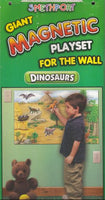 Magnetic Wall Dinosaurs Playset