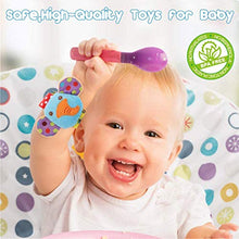 Load image into Gallery viewer, SIYWINA Wrist Rattle Foot Finder Socks 4 Pcs Baby Rattle Toys Gift for Infant Boy Girl
