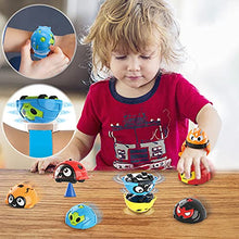 Load image into Gallery viewer, Gift Kids Watch Toys for 3-9 Year Old Boys Girls Spinning Top for Kids Toy Set, Children Watch Gyro Inertia Rotation Taxi Q Car
