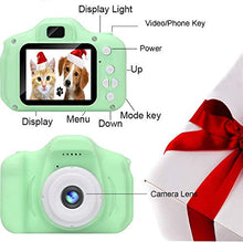 Load image into Gallery viewer, ALERKA Kids Mini Digital Camera Shockproof, Waterproof for Kids (Green)
